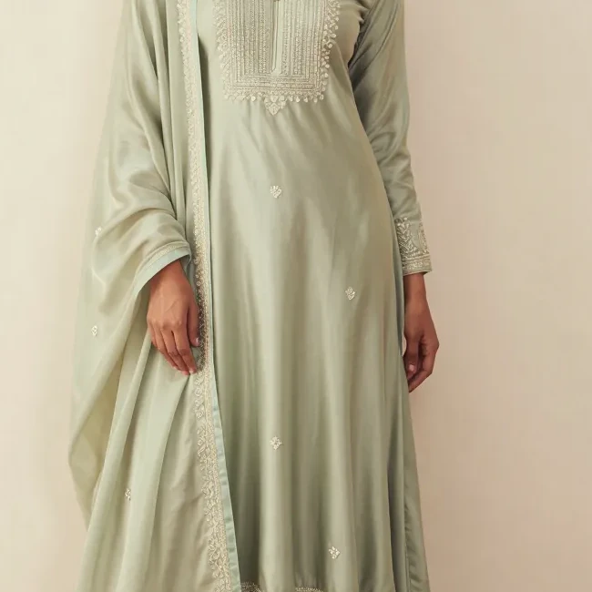 Sage and sheer